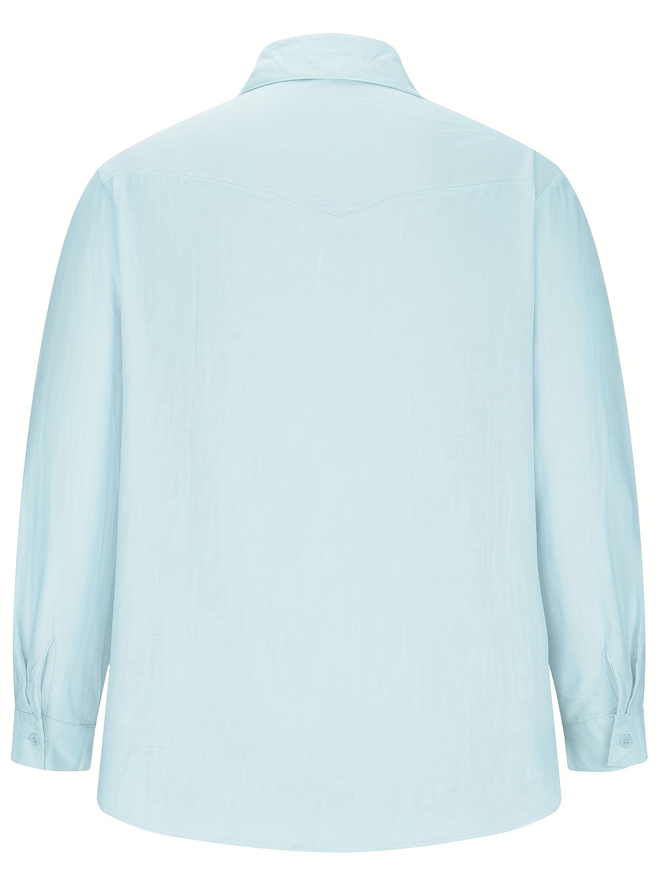 Mature Style Men's Cotton Linen Blend Casual Shirt - Lapel Collar Solid Color .