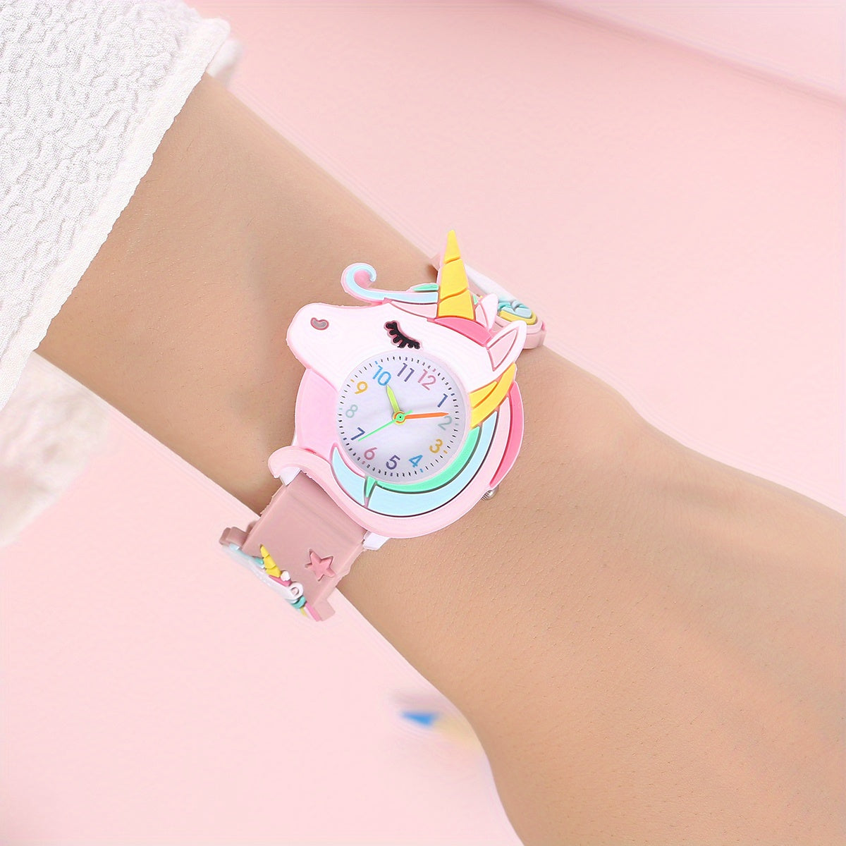 Cute Children's Silicone Cartoon Watch Gift For Kids