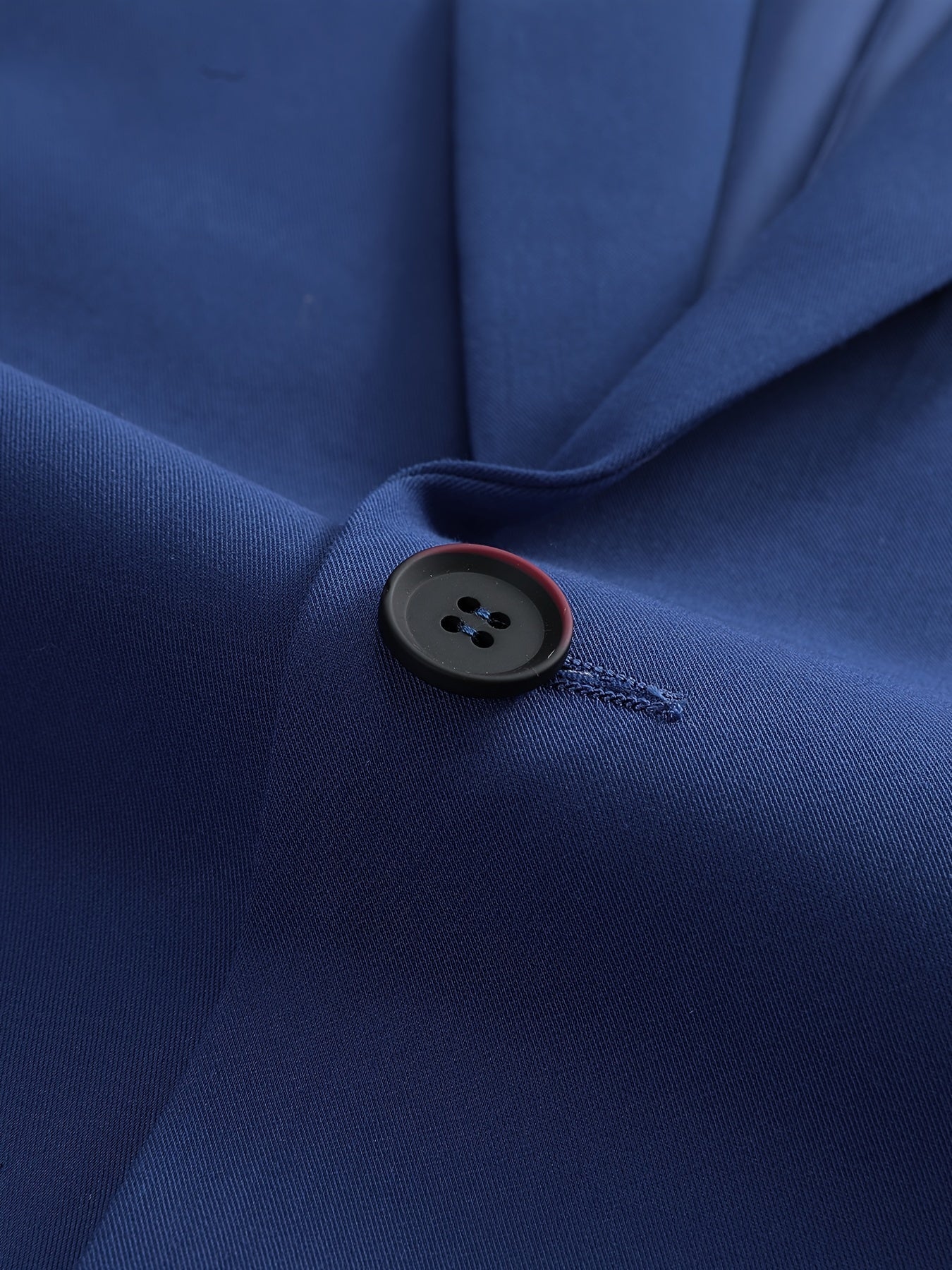 3-Piece Men's Solid Color Suit Set, Blazer Jacket + Vest + Pants,