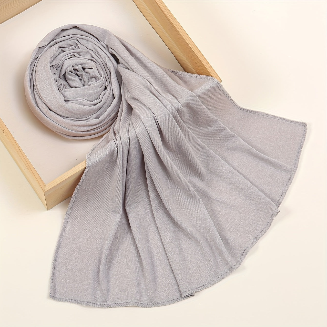 Solid Color Muslim Hijab Thin Breathable Soft Cozy Scarf '/MH