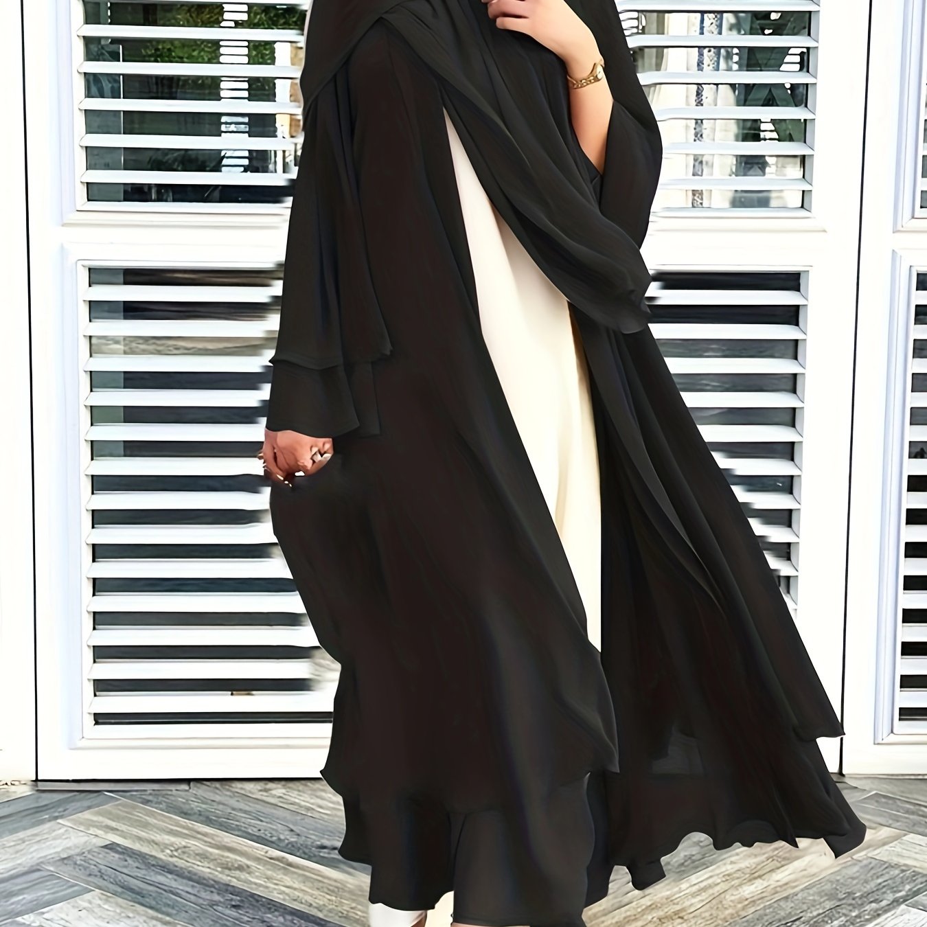 Islamic Modest Dress Without Hijab, Long Sleeve 'MH