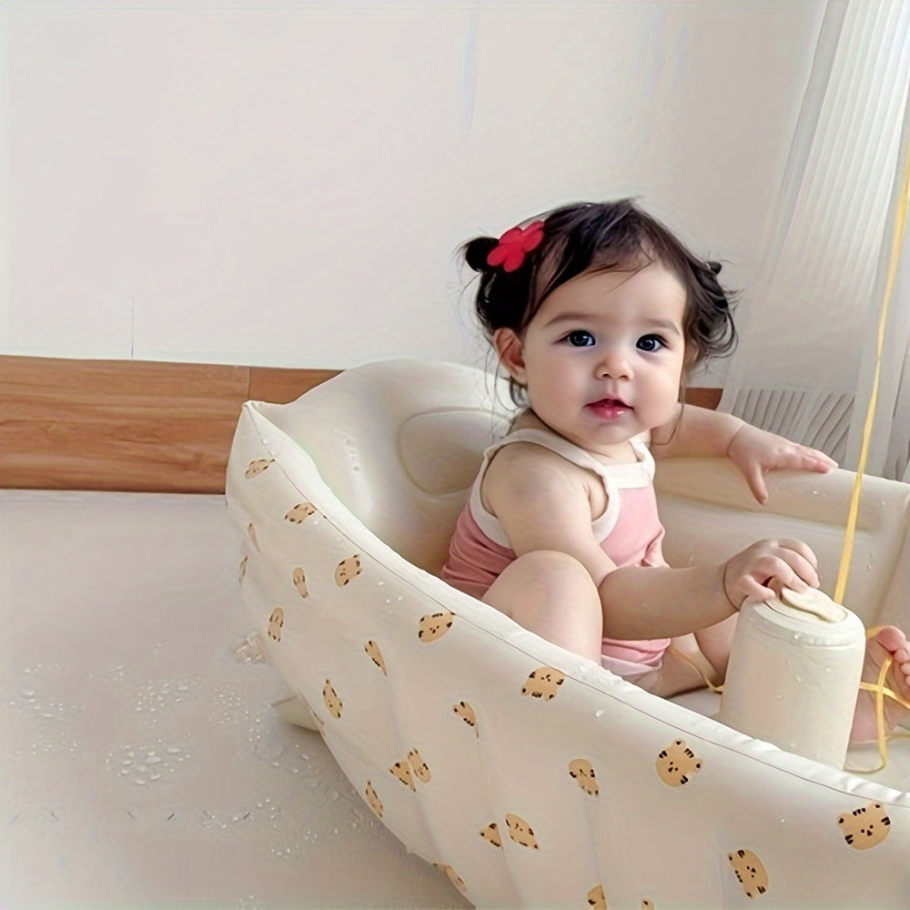 Newborn Baby Inflatable Bathtub, Baby Bathtub Inflatable Tub, Outdoor Portable Tub Game Pool, Halloween, Thanksgiving And Christmas Gift