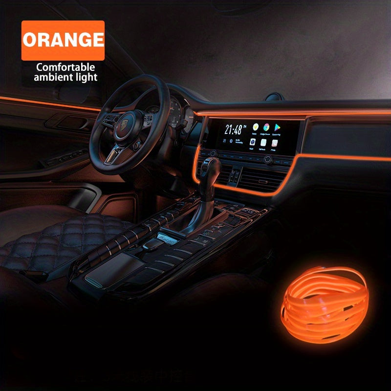 Car Interior LED Decorative Light EL Neon Strip