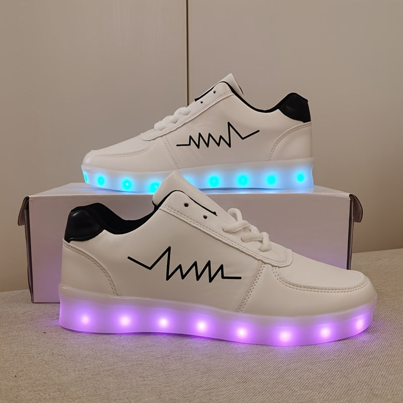 Women's Colorful Luminous Sneakers,