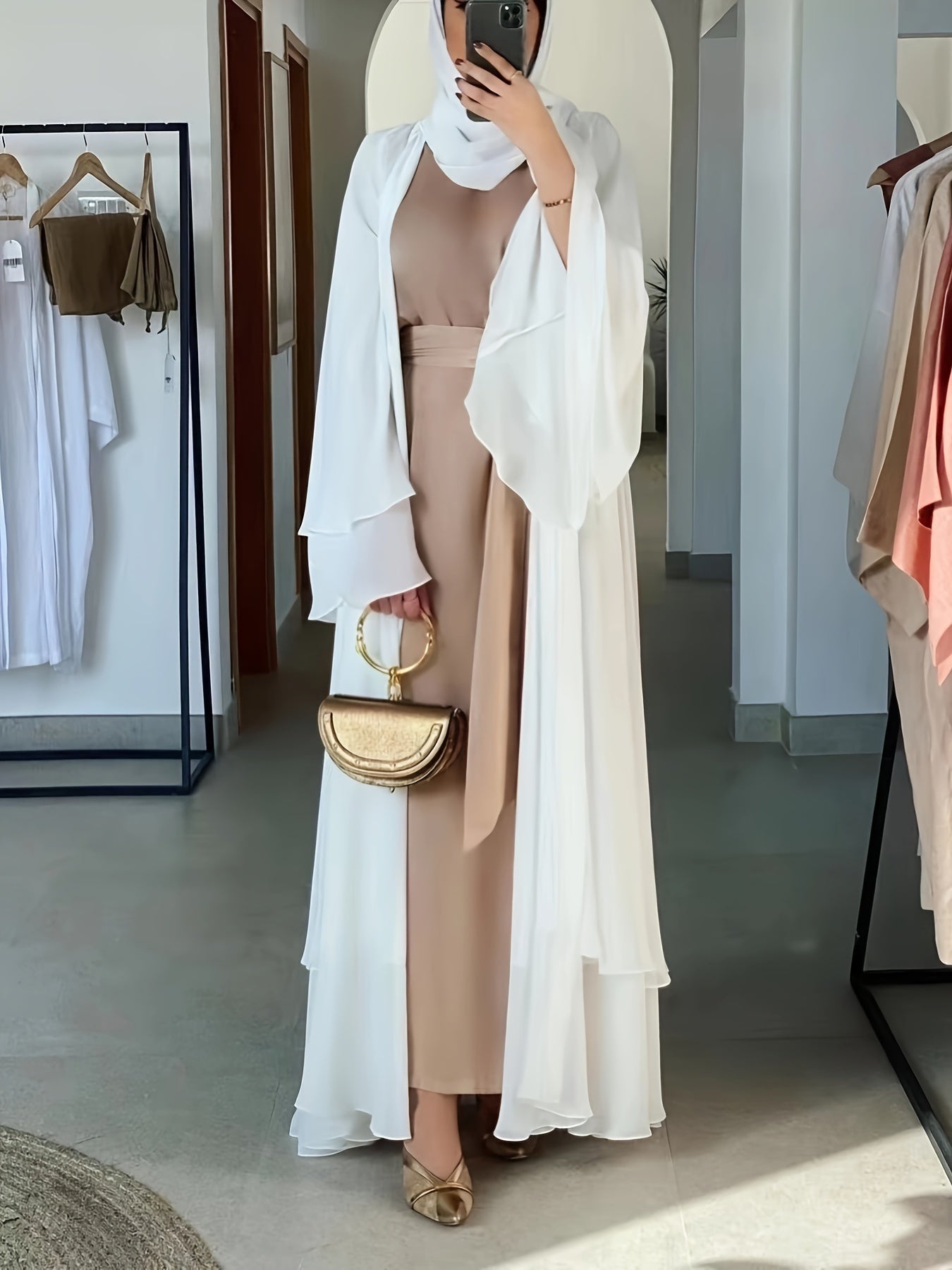 Islamic Modest Dress Without Hijab, Long Sleeve 'MH