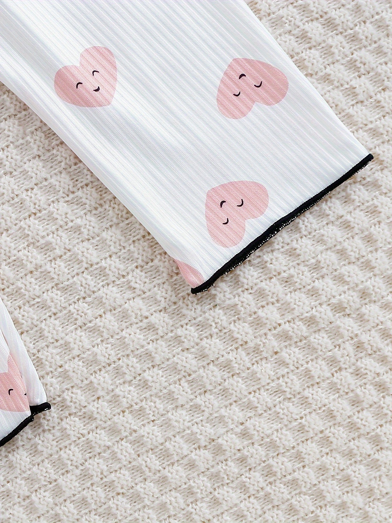 2 Sets Baby Girls Kids Spring Summer Cozy Pajama Set.