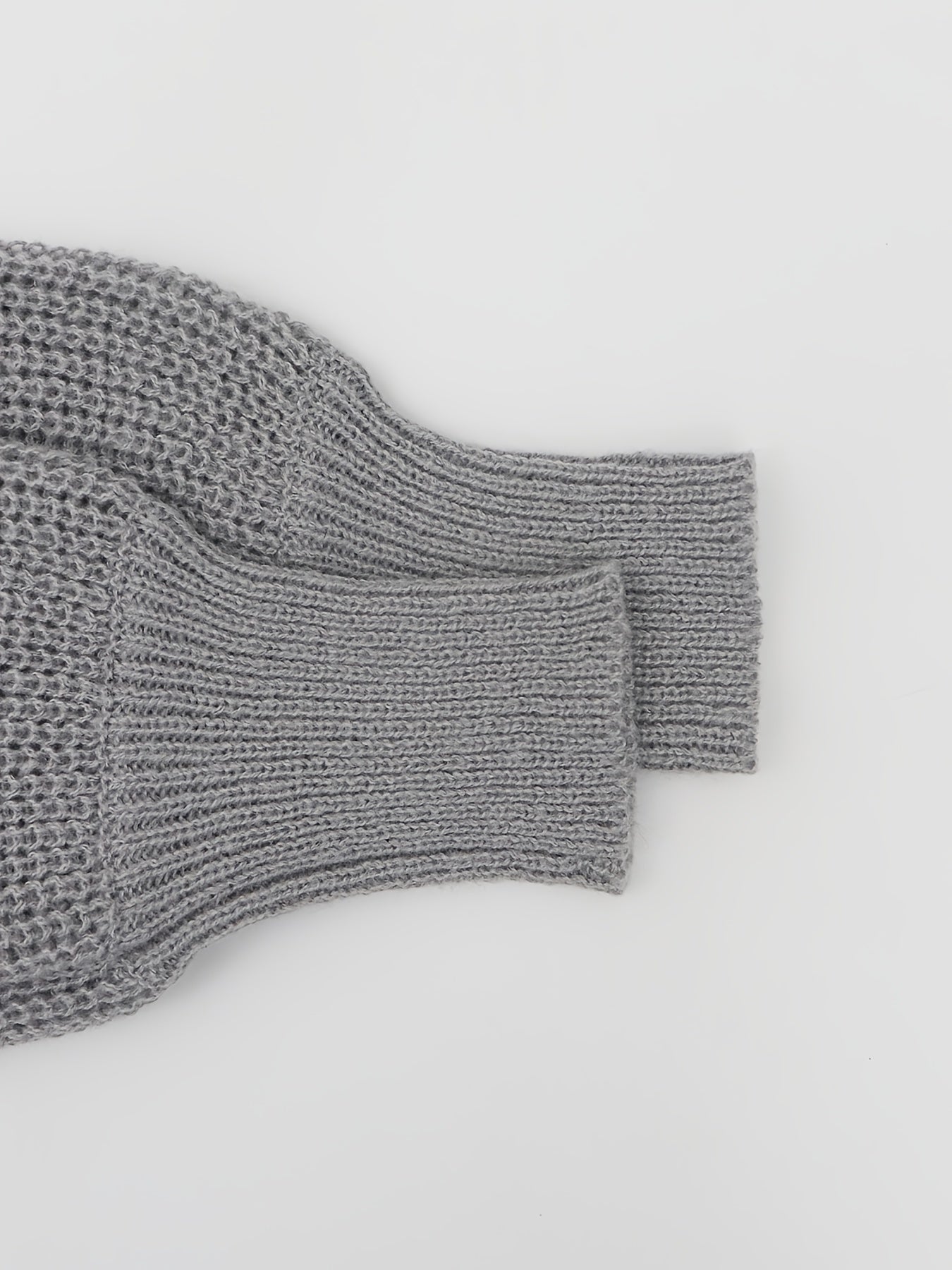 Cozy Long Sleeve Open Front Cardigan Sweater Women's Long Length .