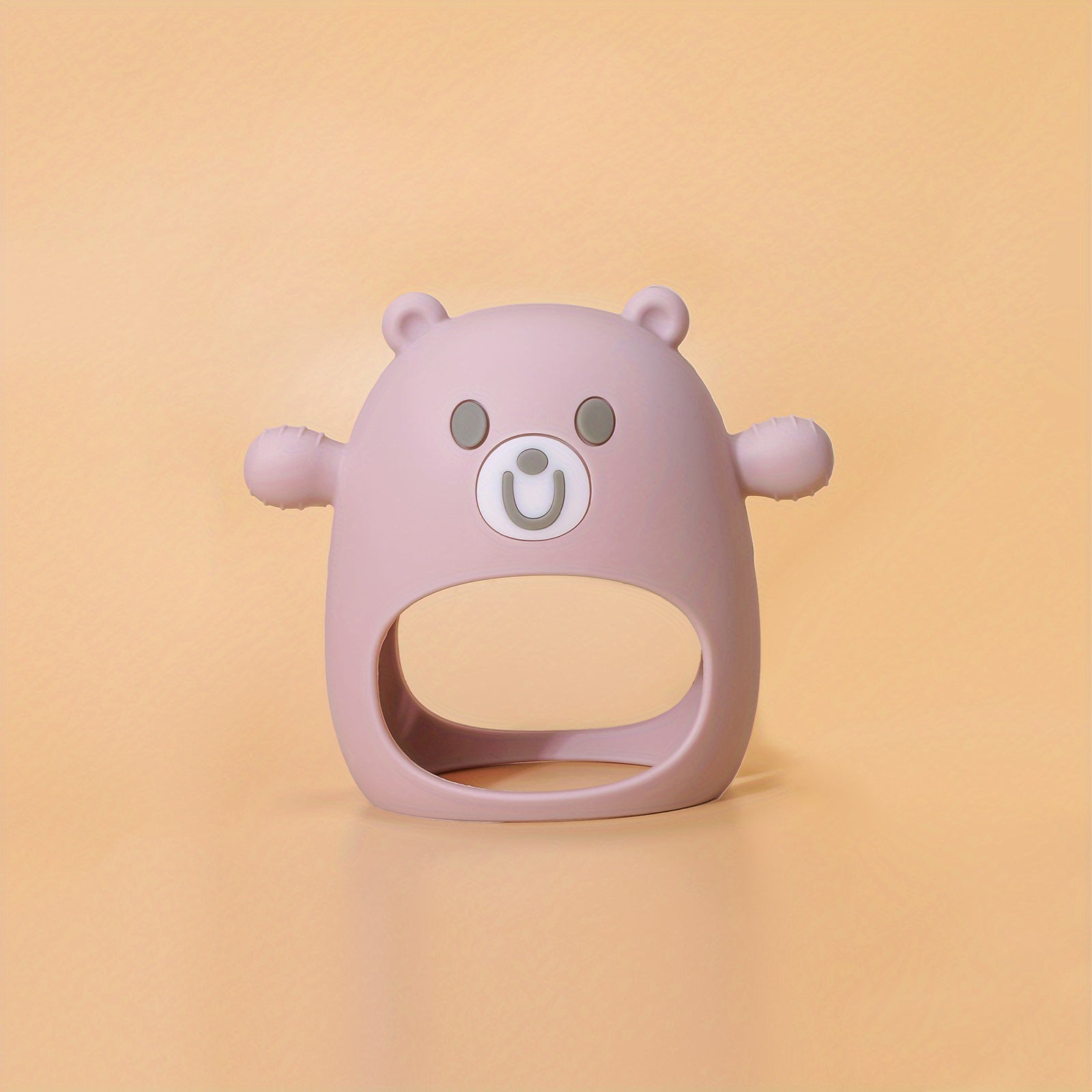 The Perfect Teething Toy For Babies 6M+ - TYRY.HU Silicone Anti-Drop Teether Pacifier With Soft Hands For Sucking & Breastfeeding, Christmas, Halloween, Thanksgiving Day Gift