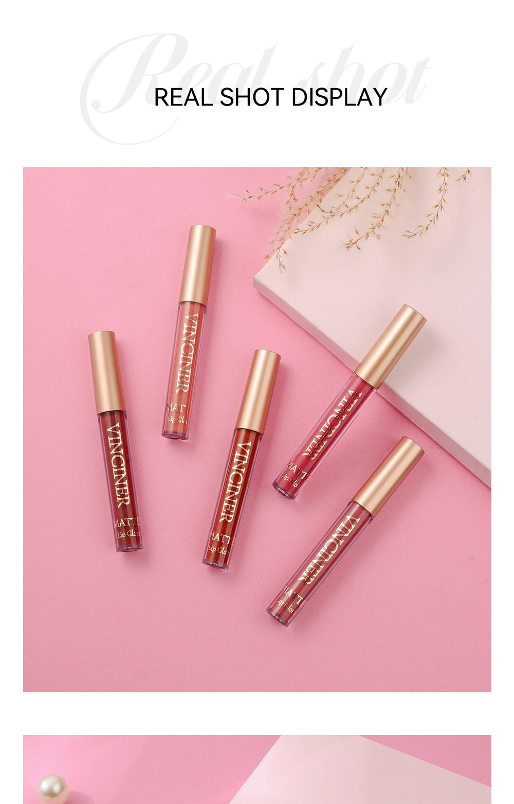 12 colors Matte Velvet Lip Glaze - Long Lasting, Waterproof, Non-Sticky.