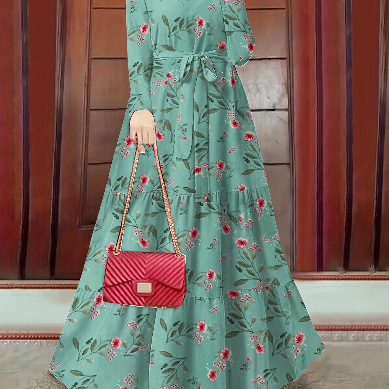 2023 New Women's Elegant Middle Eastern Abaya -/MH