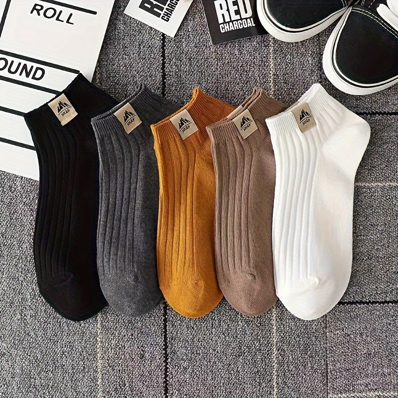 5 Pairs Simple Crew Socks,  Women'S Stockings & Hosiery./MH