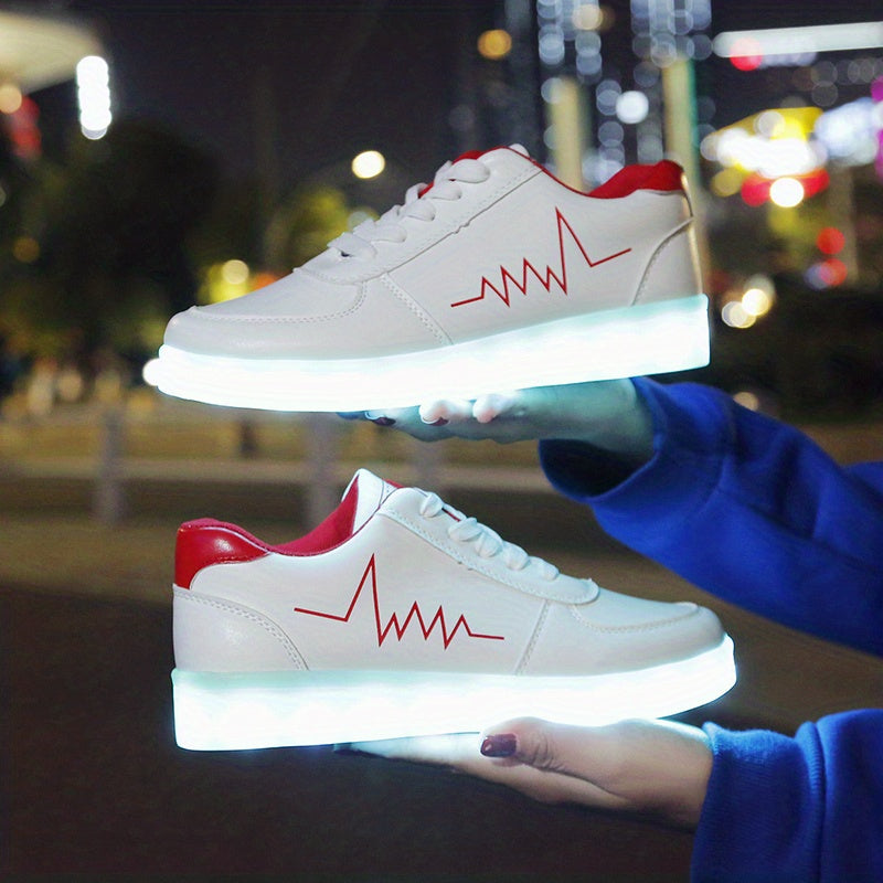 Women's Colorful Luminous Sneakers,