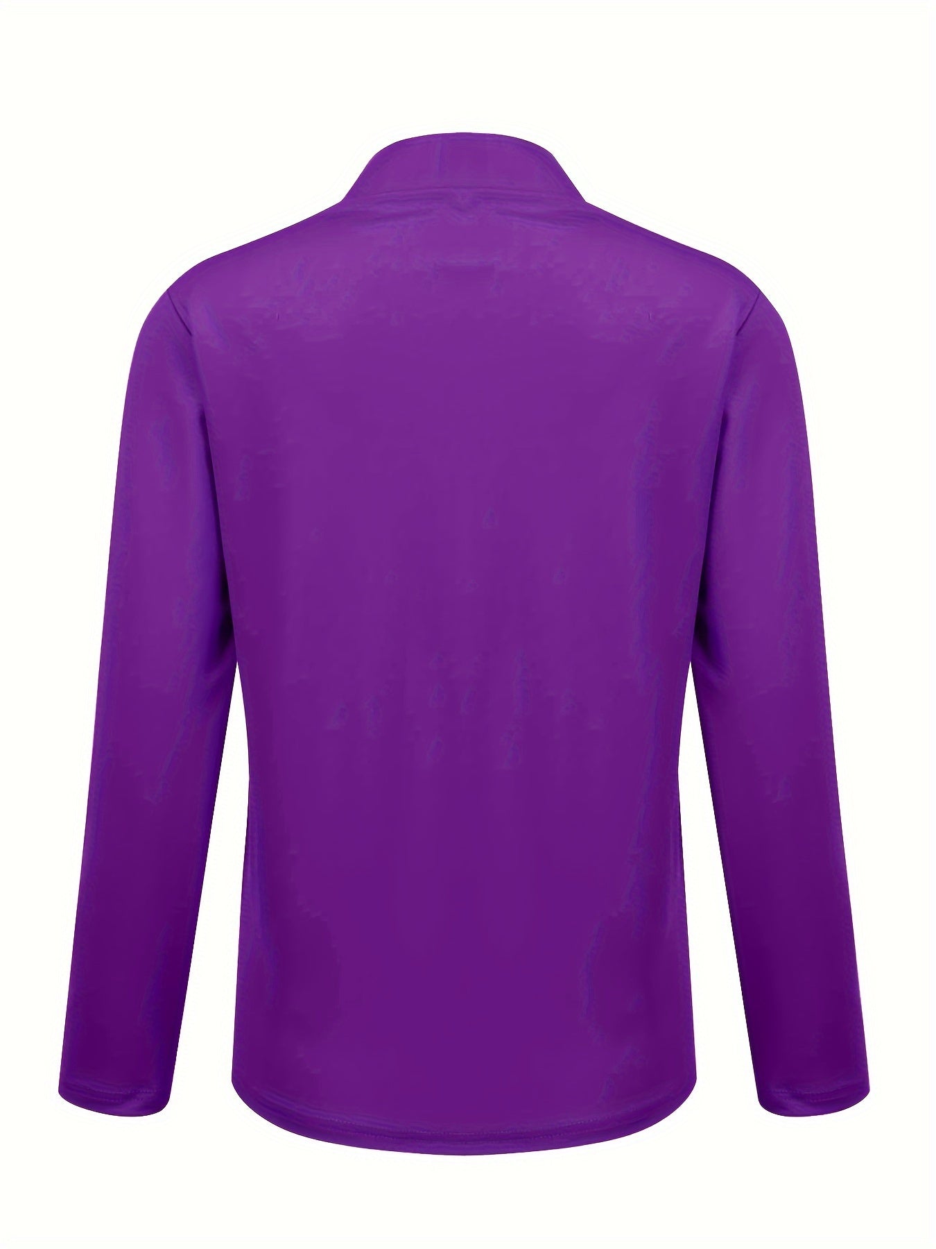 Button Decor Open Front Blazer, Casual Long Sleeve.