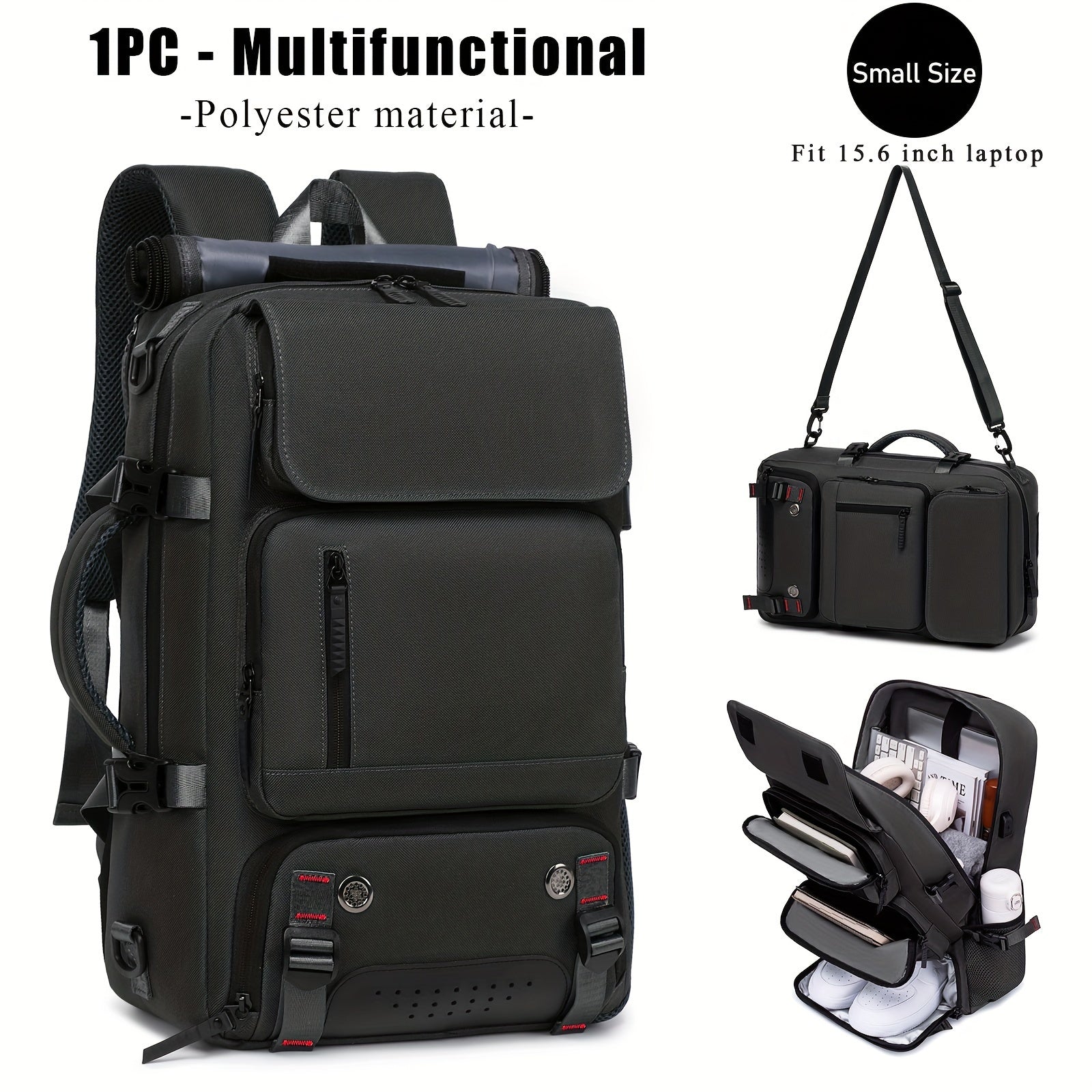 Versatile Large-Capacity Backpack for Men & Women