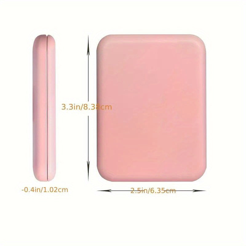 LED Pocket Makeup Mirror, 1X/3X Magnified LED Mini Compact