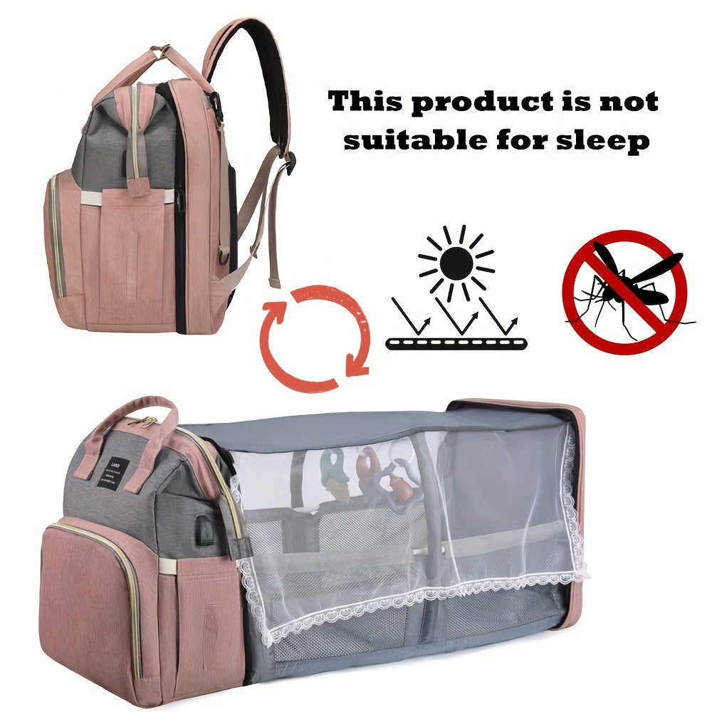 Lamroro The Ultimate Diaper Bag Backpack:, Large Capacity,