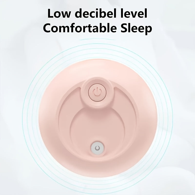 Mini Humidifier - Cool Mist Aroma Diffuser for Car, Office, Bedroom - 220mL Capacity - 2 Mist Modes - Quiet Operation Christmas Gift