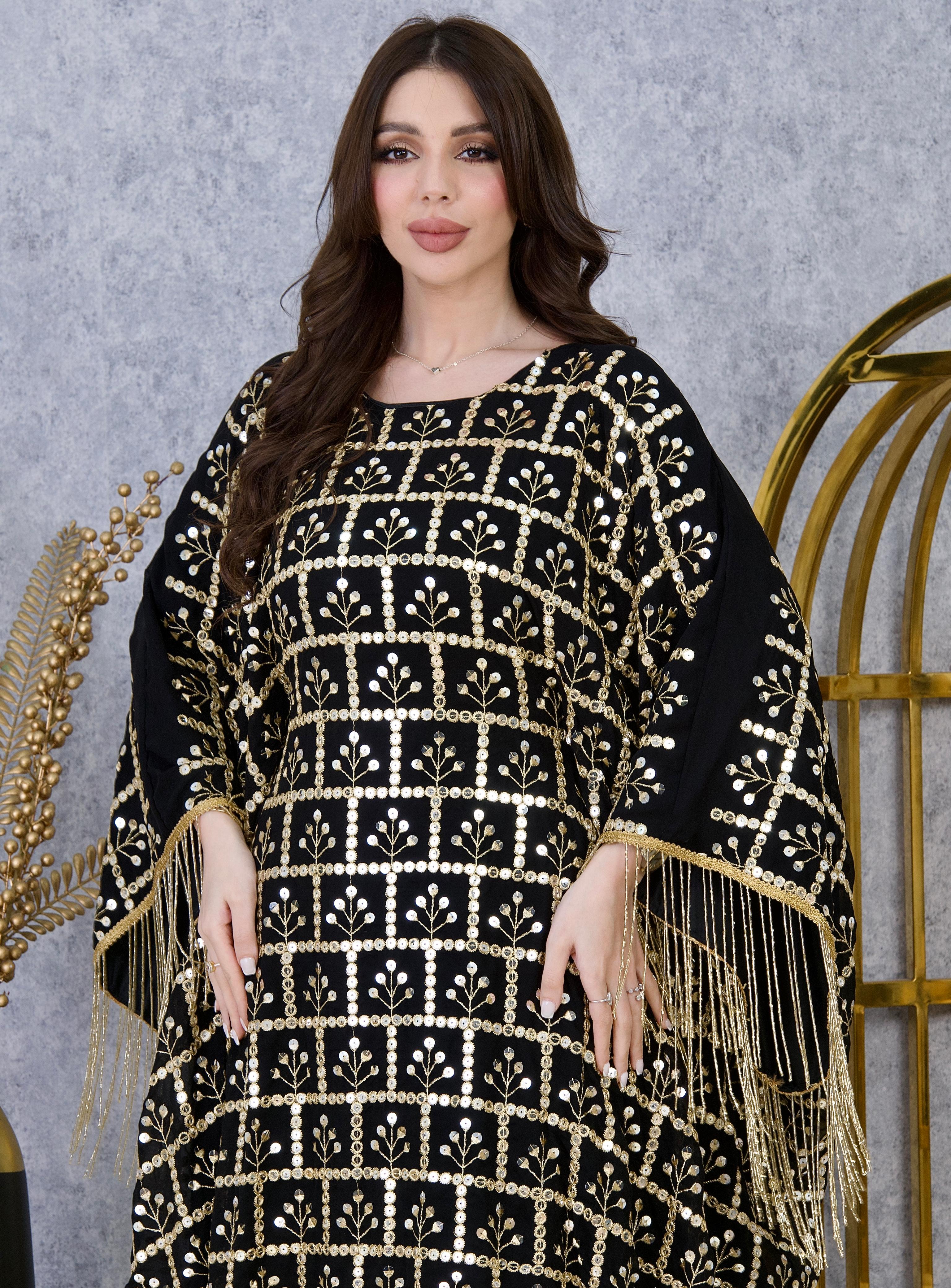 Elite Artisan Sequin-Embellished Kaftan Dress – Luxury Hand-Crafted Occasion Wear
Product Botanical Specimen Artisan Midi Dress – Hand-Drawn Floral Print Primary |4 Colors | MH