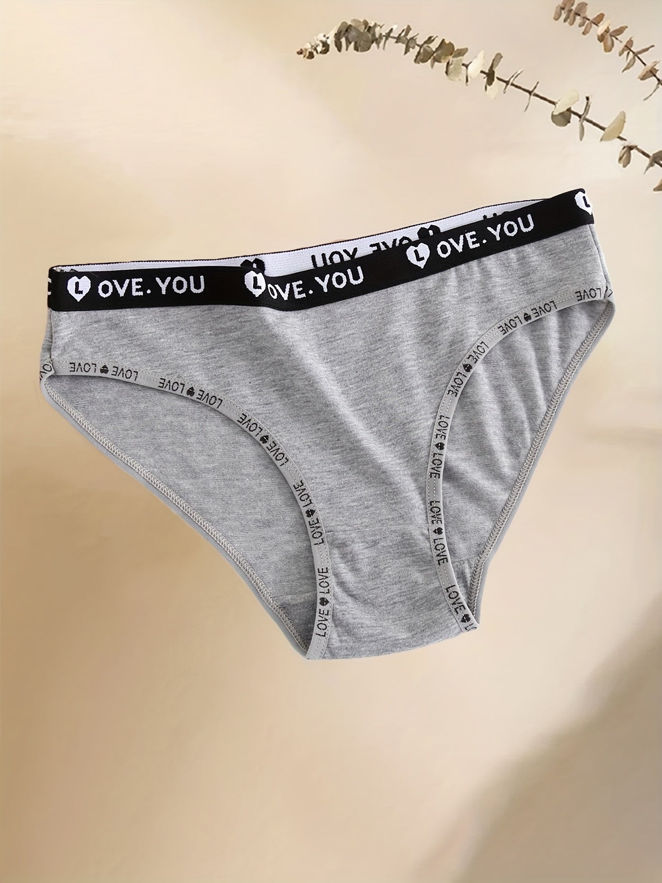 Pack of 5 Casual Daily Women's Triangle Underpants Comfortable ./MH