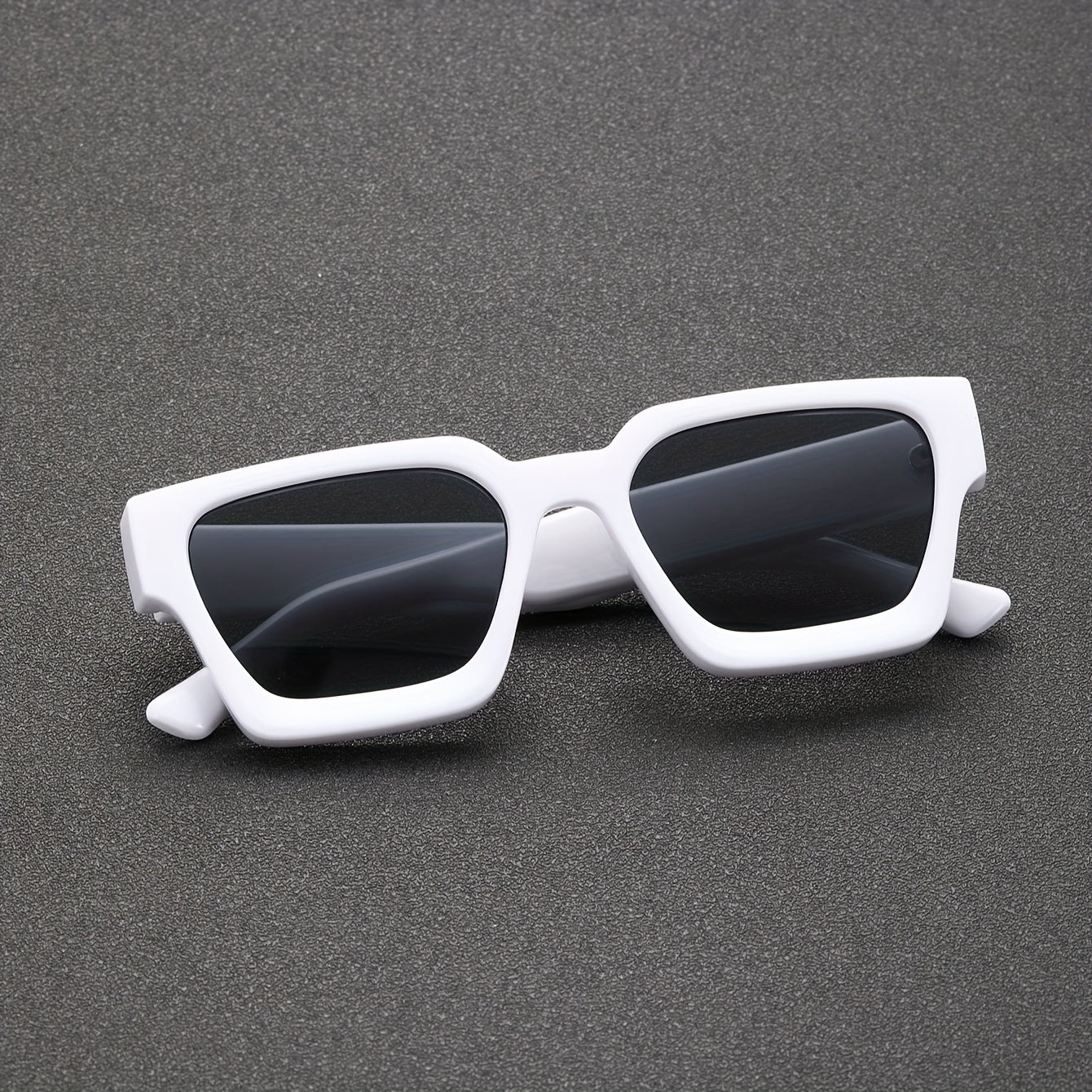 Versatile Y2K Thick Square Frame Fashion Glasses, For Men Women