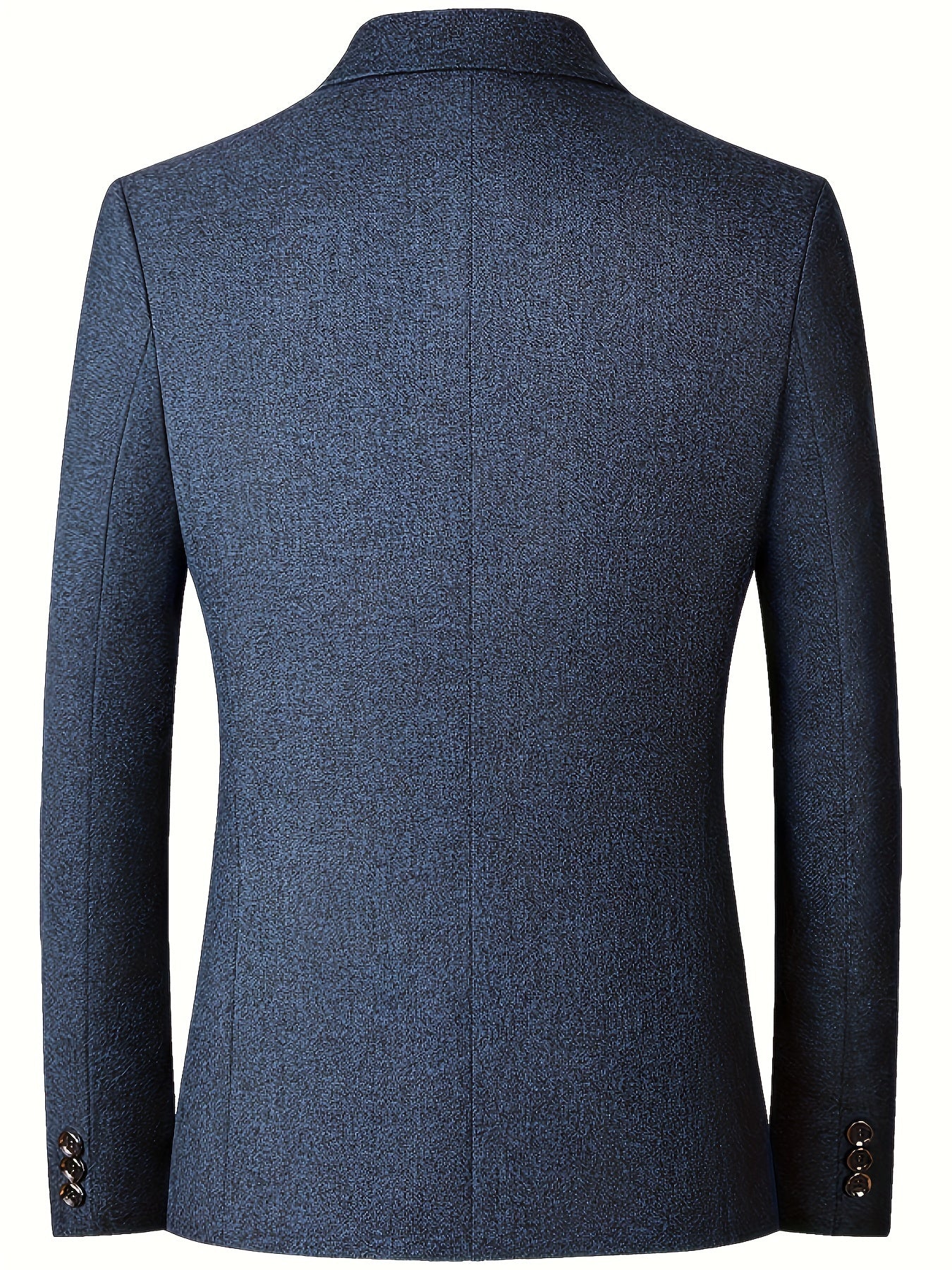 Men's Single-Breasted Blazer, Casual Slim Fit Business Suit Jacket,