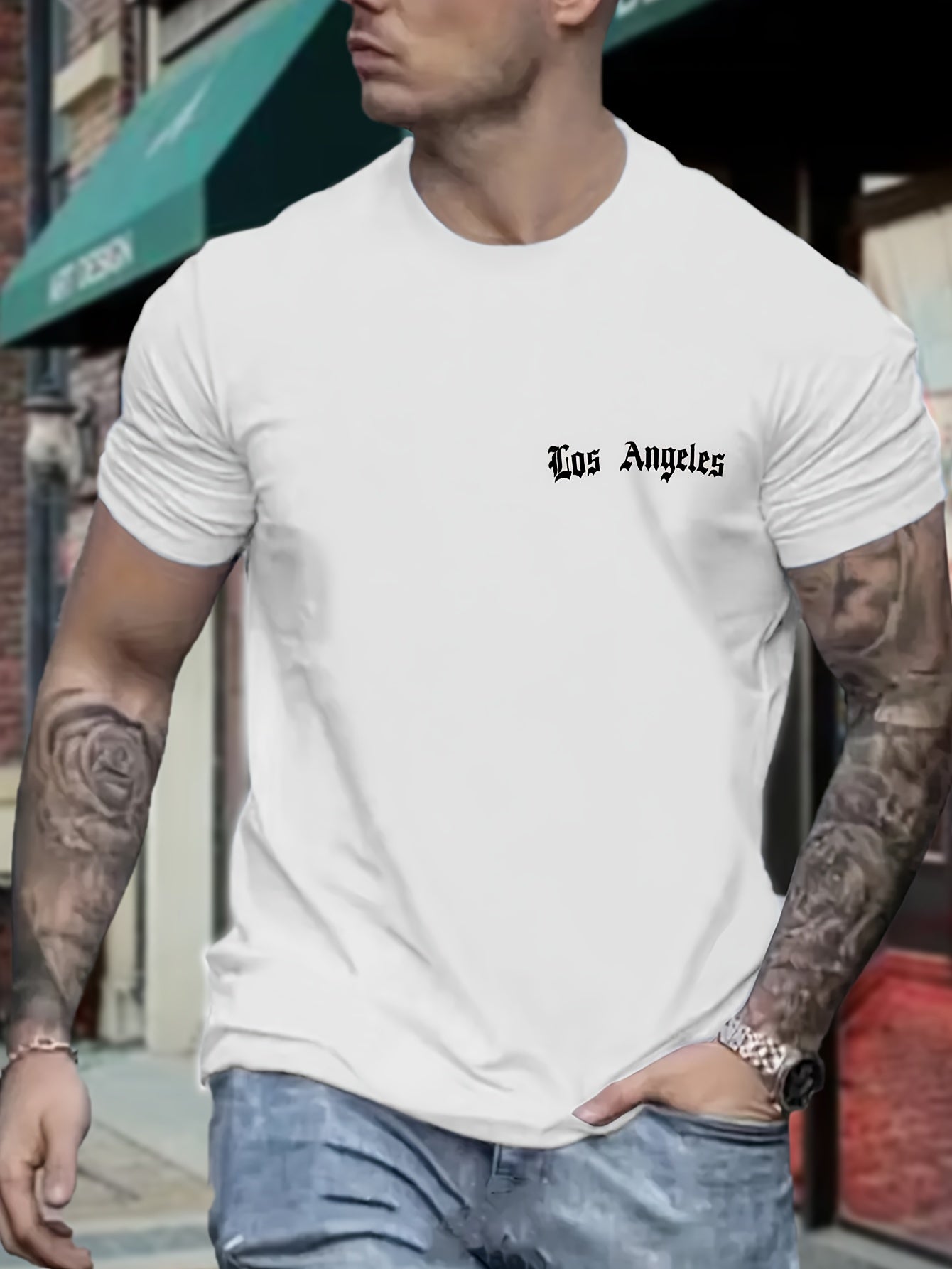 Men's Fashion Plus Size T-Shirts - Casual Streetwear Crew Neck.