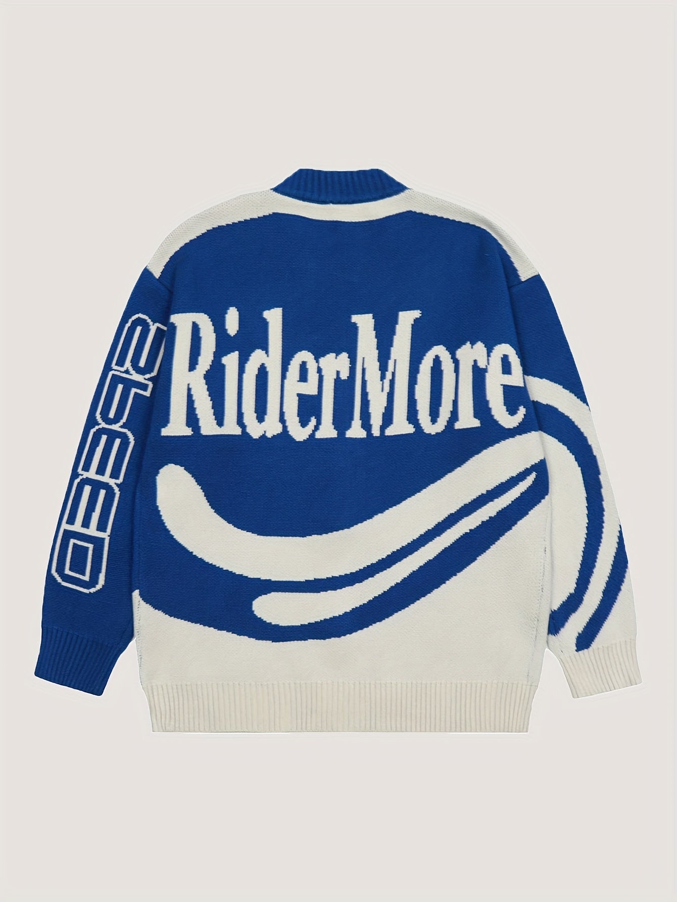 Retro Mid Stretch RIDER MORE Cardigan, Men's Casual Vintage.