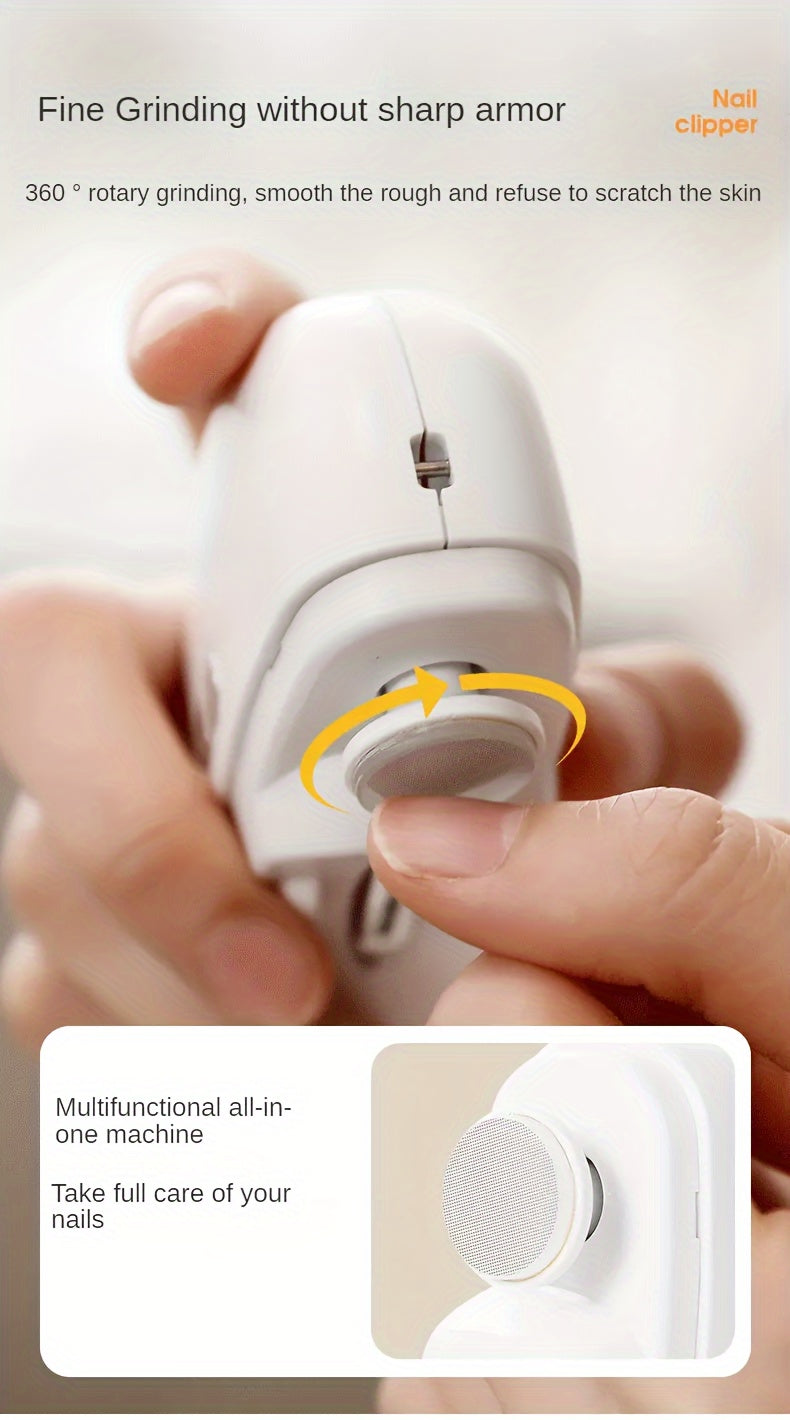 Electric Nail Clipper, Nail Filing, Nail Polishing, Nail Buffing, Nail Shaping, Nail Care Tools, Suitable For Manicure, Nail Care, Nail Tips, Nail Supplies, Etc. Perfect Gift For Friends And Family