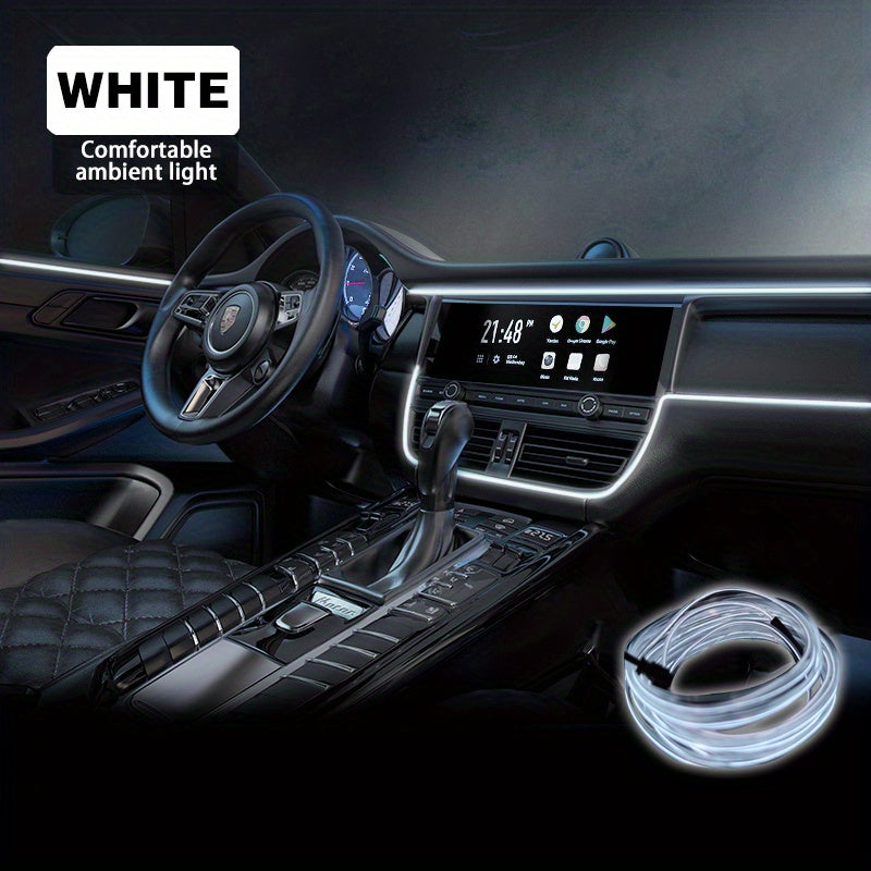 Car Interior LED Decorative Light EL Neon Strip