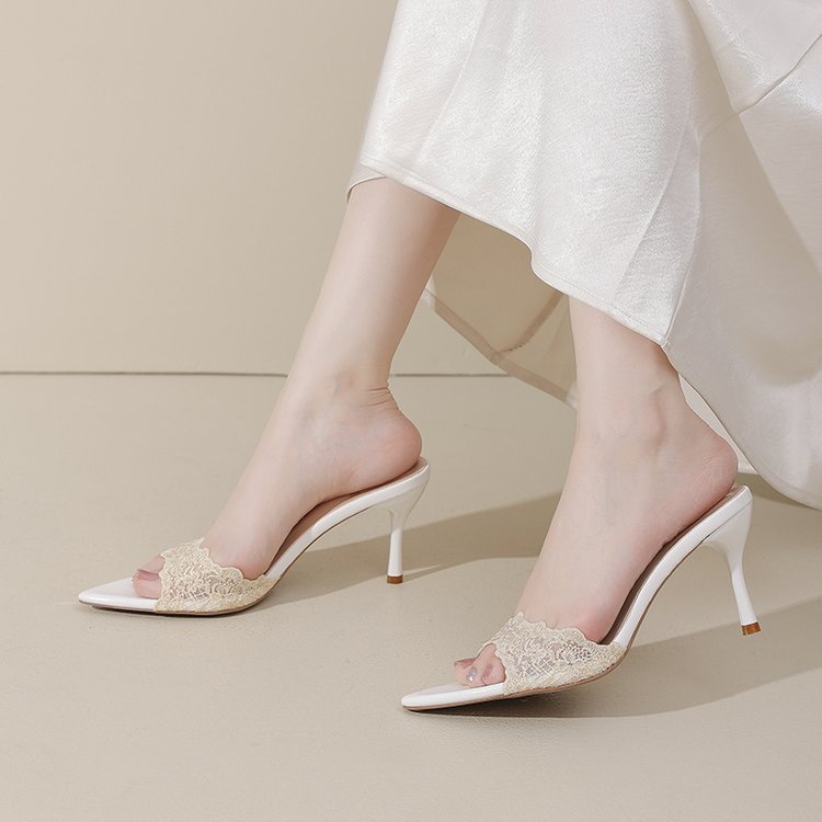 Women'S Lightweight Lace-Up High Heel Sandals - /MH