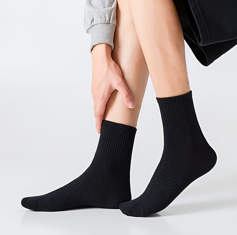10 Pairs/20 Pairs Basic Color Men's and Women's /MH