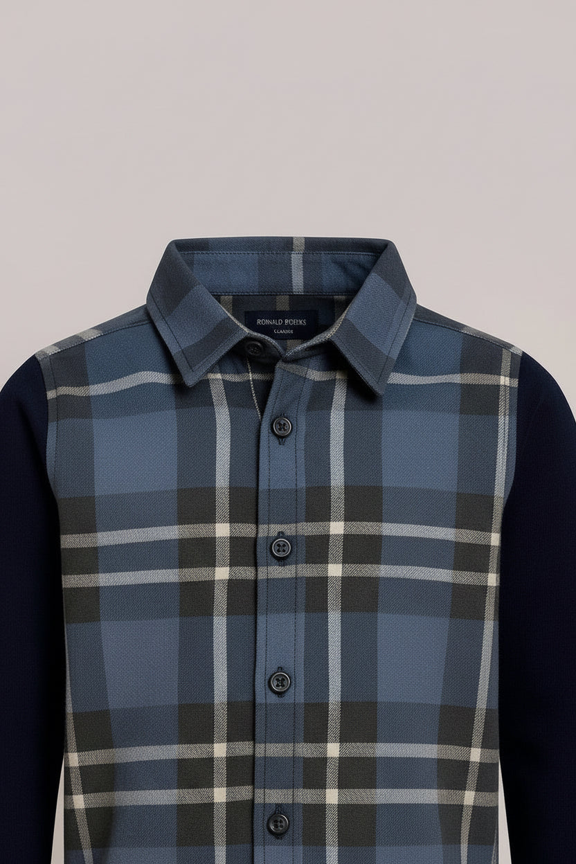 Kids Plaid Button Down Shirt Long Sleeve Casual Check Plaid | Ages 2-12 | MH