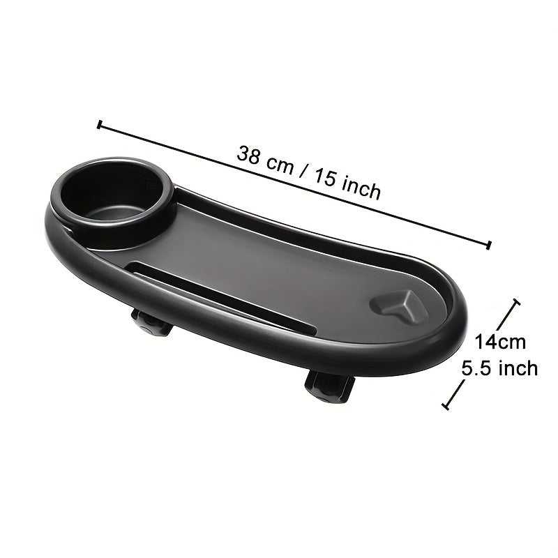 3 In 1 Stroller Cup Holder With Phone Holder And Snack Tray.Universal Bottle Holder For Walker, Bike, Scooter, Stroller Accessories For Uppababy, Nuna, Bugaboo, Doona, Gifts For Women, Mom, Men Christmas, Thanksgiving day, Ne