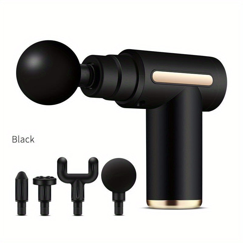 ProRelax Deep Tissue Muscle Massager Gun - Soothing Body, Back and Neck Relaxation with Compact Elegant Design, Perfect Holiday Gift for Athletes and Fitness Enthusiasts