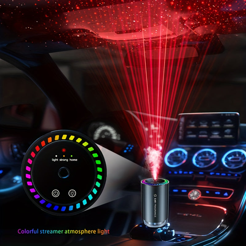 Smart Car Touch Sensor Aromatherapy Diffuser Includes 50ml Fragrance Oil