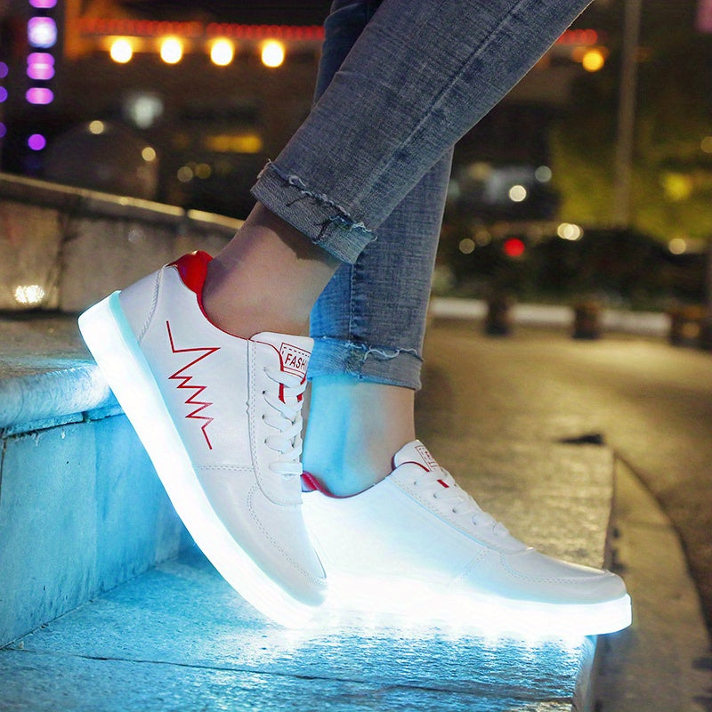 Women's Colorful Luminous Sneakers,