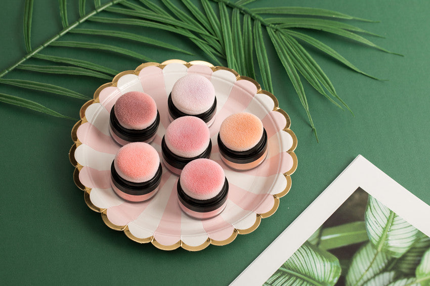 ILISYA Soft Face Blusher Powder Cheek Rouge Nourishing Nude Makeup .