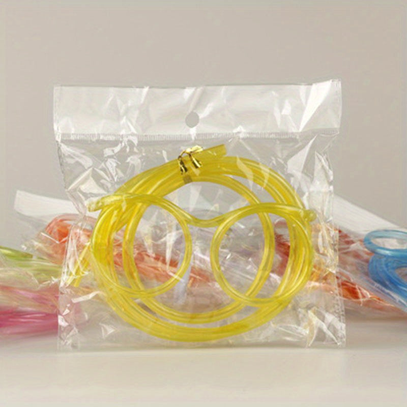 1pc Crazy Straw Glasses For Birthday Parties, Party Favors, Gift bag Stuffers