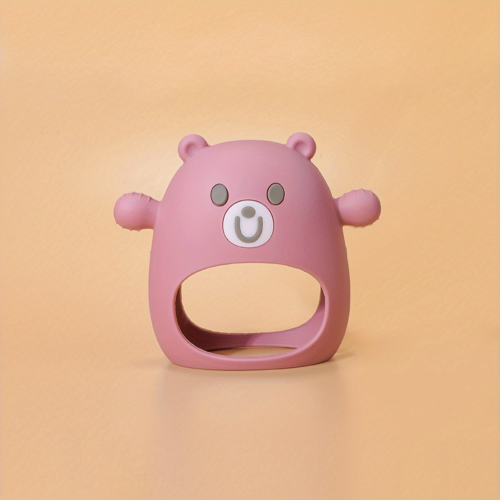 The Perfect Teething Toy For Babies 6M+ - TYRY.HU Silicone Anti-Drop Teether Pacifier With Soft Hands For Sucking & Breastfeeding, Christmas, Halloween, Thanksgiving Day Gift