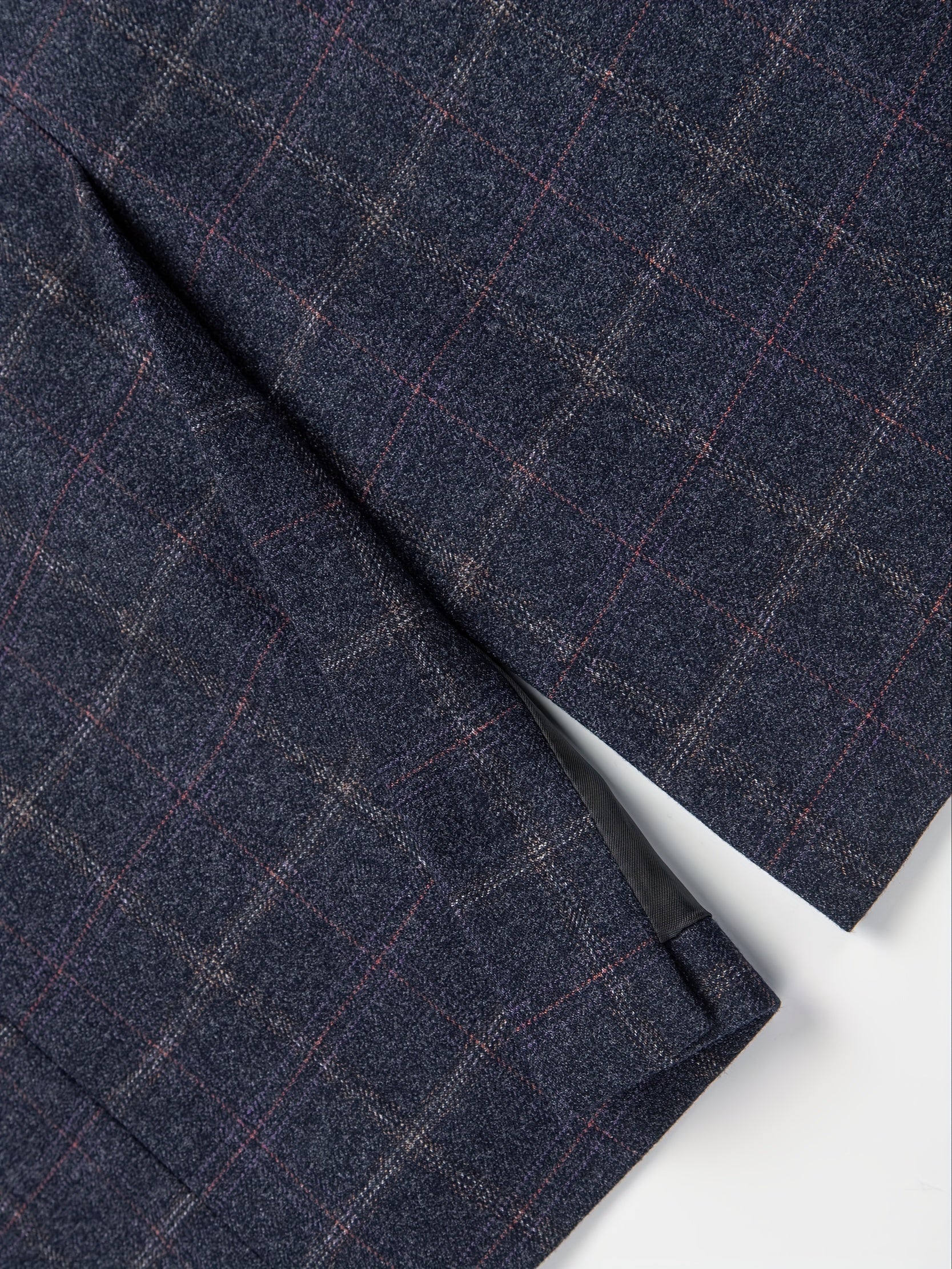 3pcs Men's Plaid Pattern Dress Suit Set, Notch Lapel Collar Blazer.