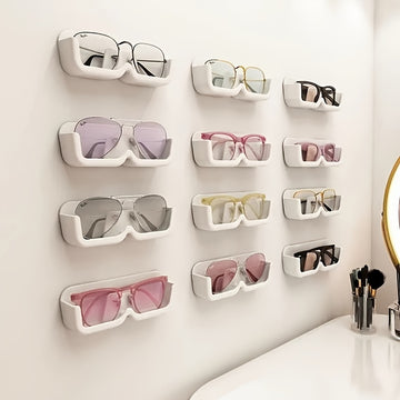 Wall-Mounted Eyeglass Organizer - Space-Saving Bathroom & Bedroom.