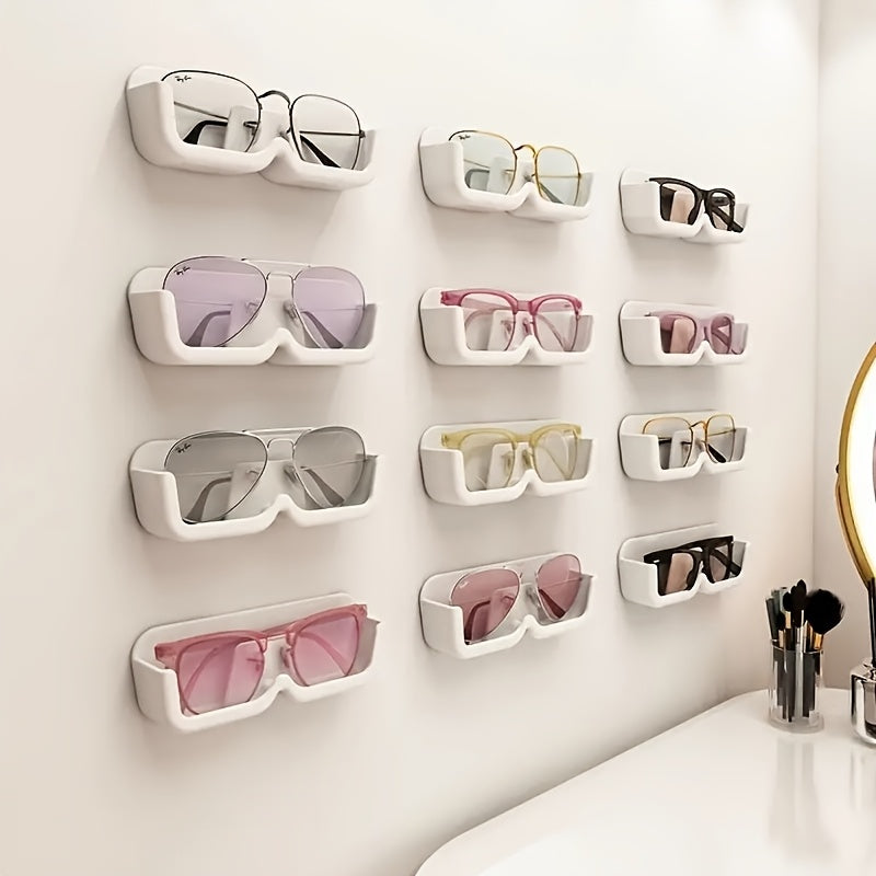 Wall-Mounted Eyeglass Organizer - Space-Saving Bathroom & Bedroom.