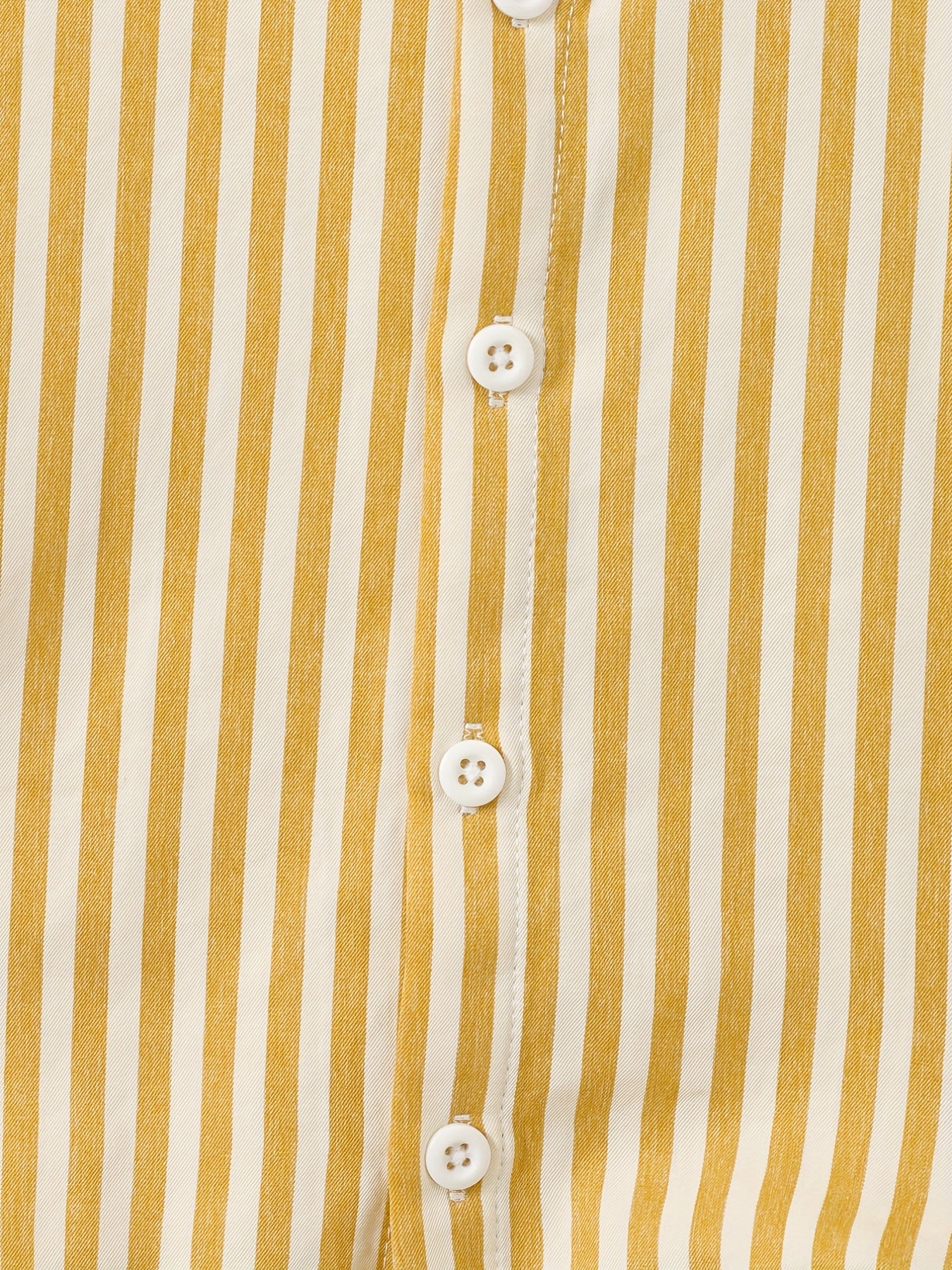 Boys Striped Casual Outfit Short Sleeves Stand Collar Shirt .