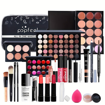All-in-One Makeup Set For Women, 24pcs Full Makeup Kit, Makeup Gift Set .