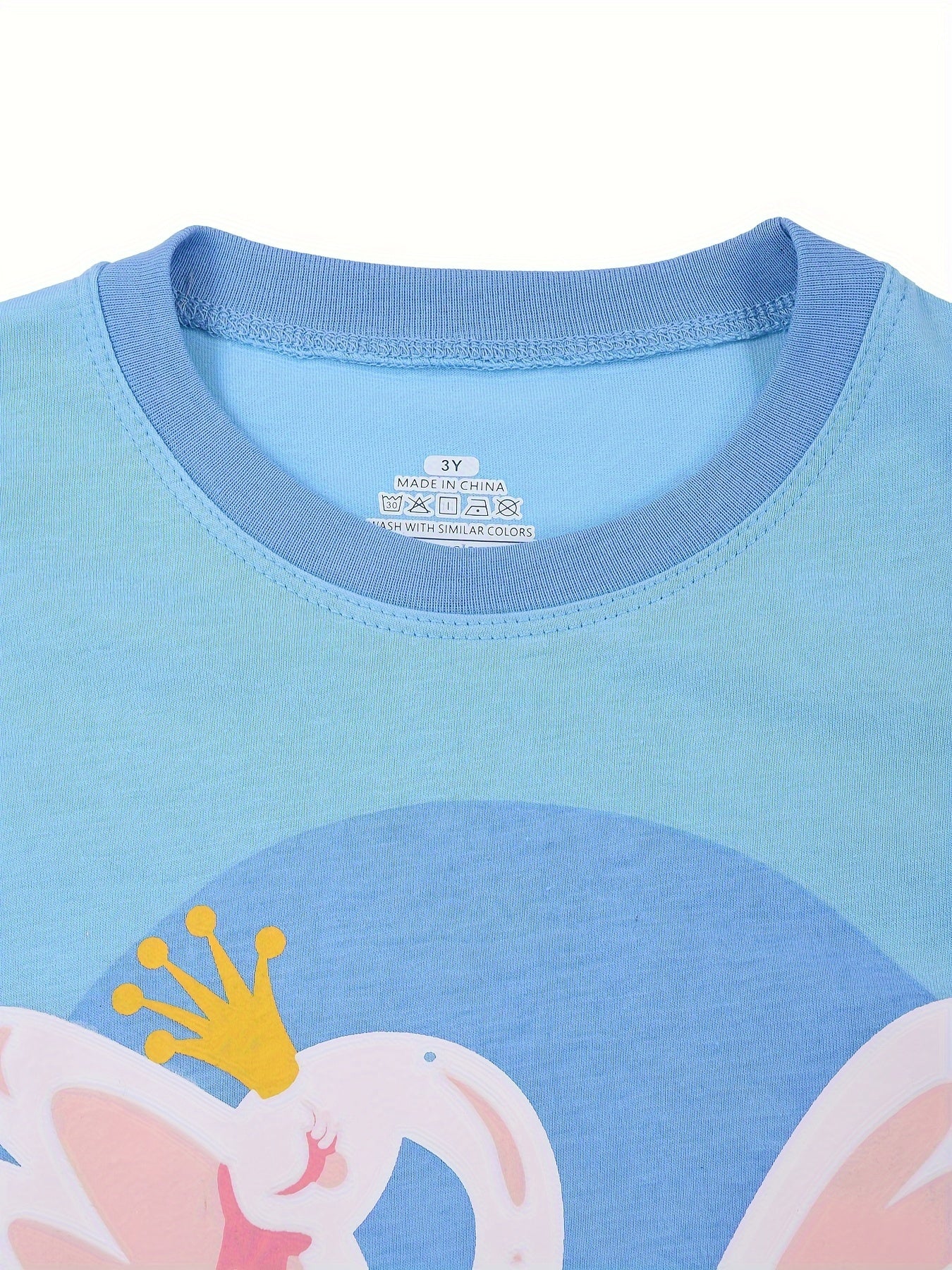 Kid's 2pcs Pajamas, Long Sleeve Top & Pants Set,