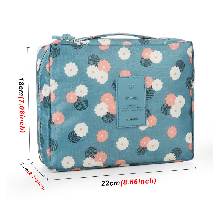 Waterproof Toiletry Bag for Women - Travel Makeup Case and Cosmetic Organizer with Wash Bag for Toiletries and Travel Accessories
