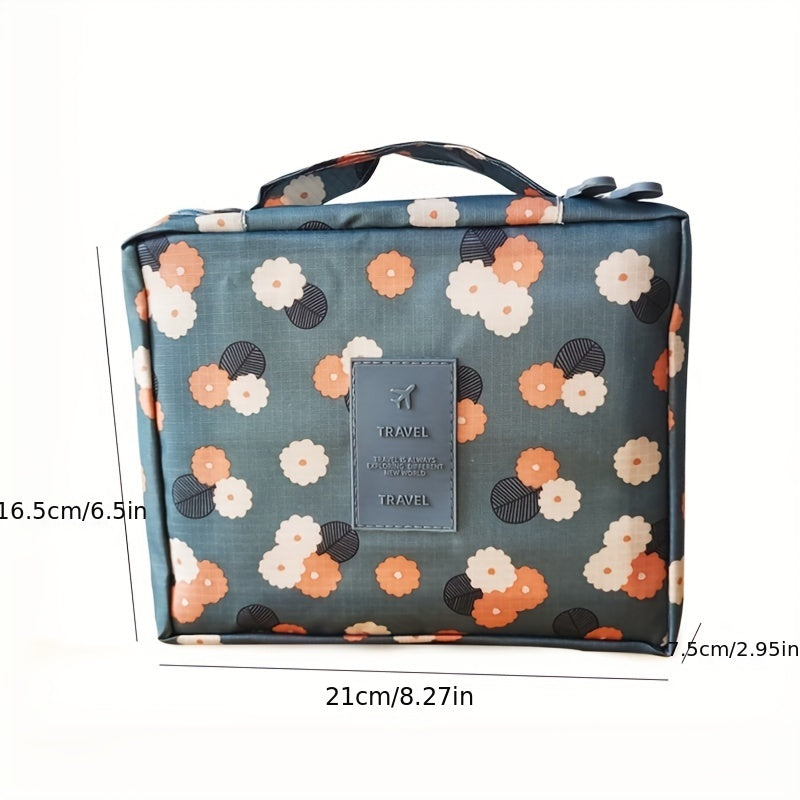 Waterproof Toiletry Bag for Women - Travel Makeup Case and Cosmetic Organizer with Wash Bag for Toiletries and Travel Accessories