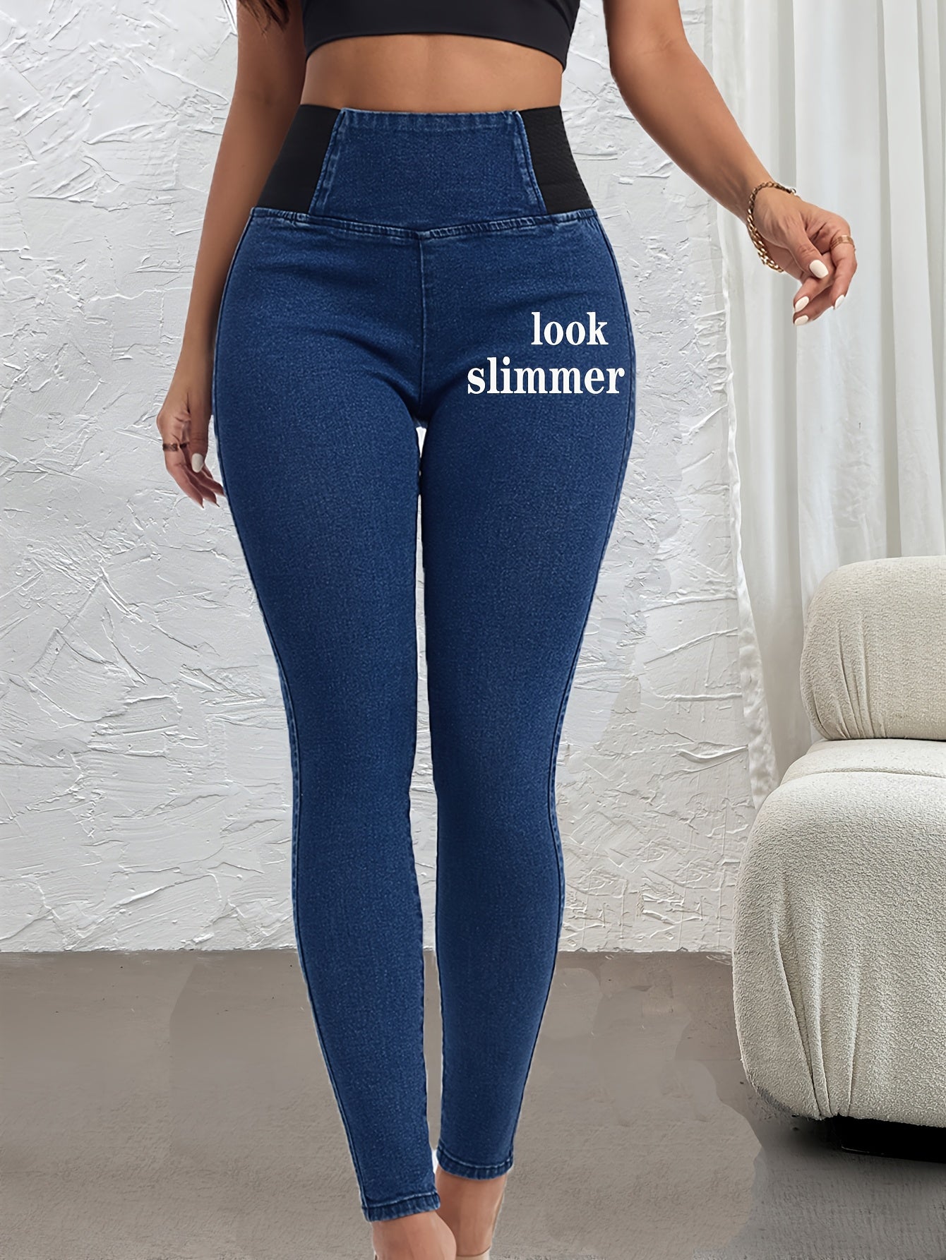 YIKENIU Women's Stretch Skinny Pants -/MH