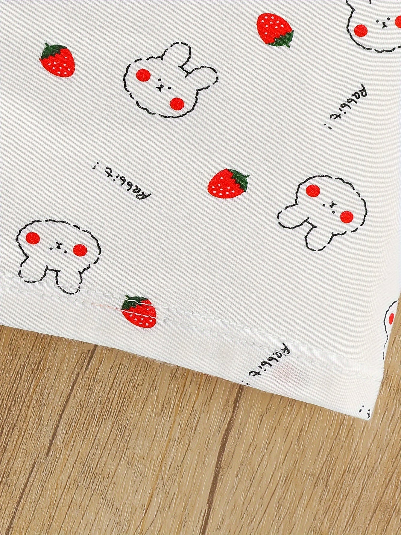 Girls' 2-Piece Set, Cute Cartoon Bunny.