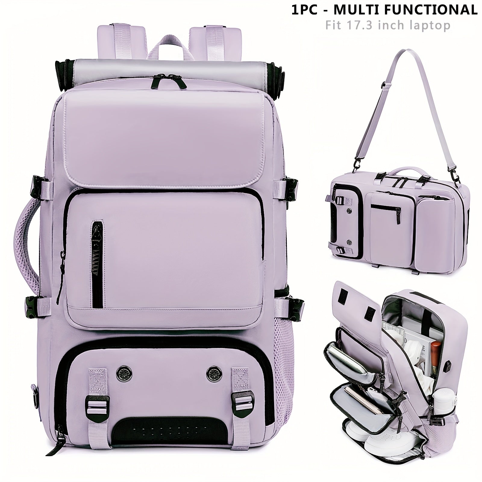 Versatile Large-Capacity Backpack for Men & Women